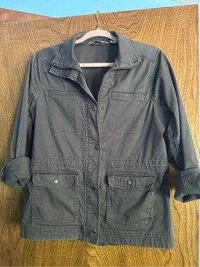 L.L. Bean Women's Utility Jacket in Charcoal Gray